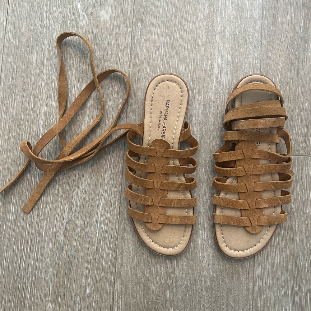 BARBARA BARBIERI GLADIATOR SANDALS